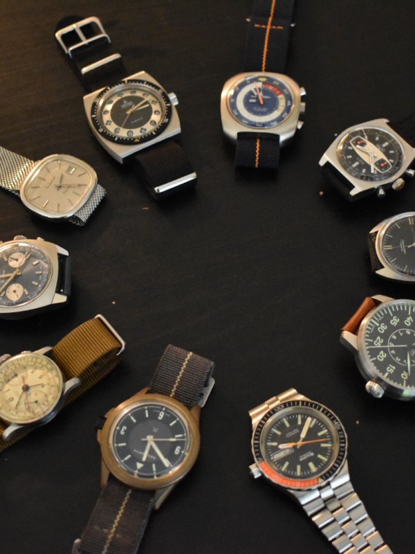 Which watches does a watchmaker collect? (say that 5&nbsp;times)