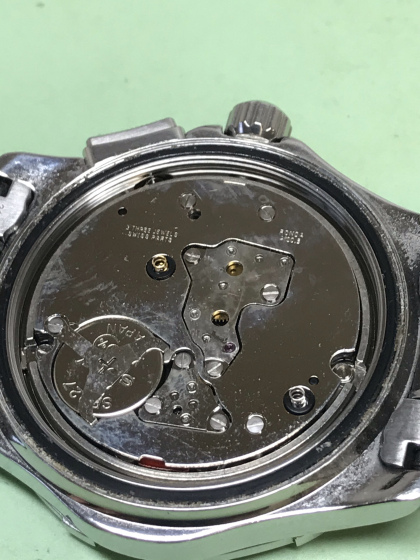 Watch repair Vancouver Tag Heuer aquaracer movement