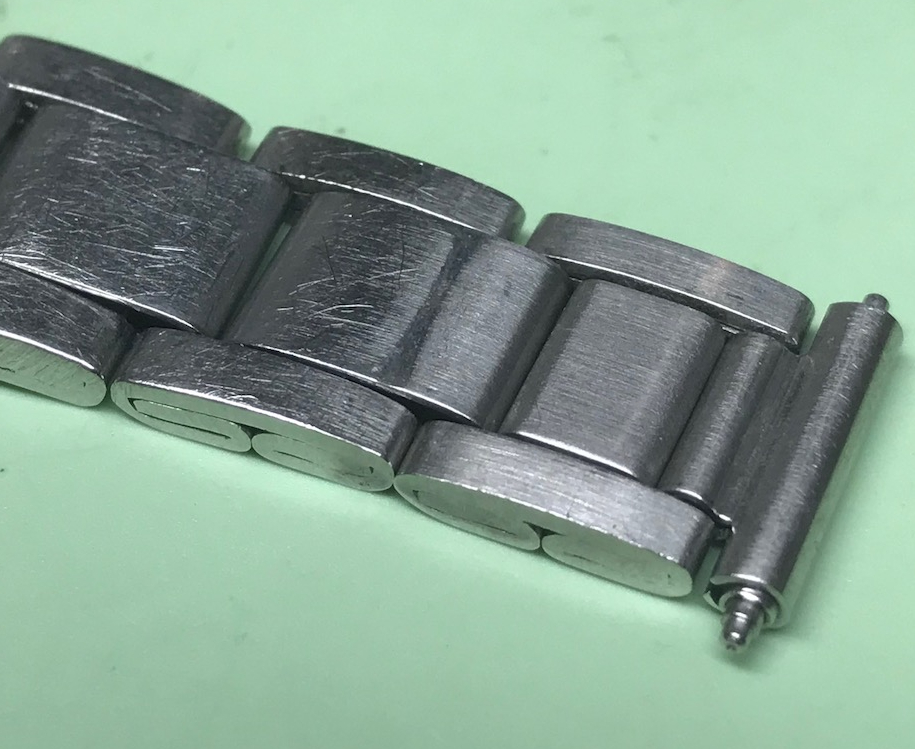 Vancouver watch repair worn oyster bracelet