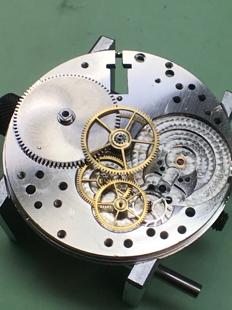 Victoria watch repair Longines pocket watch movement