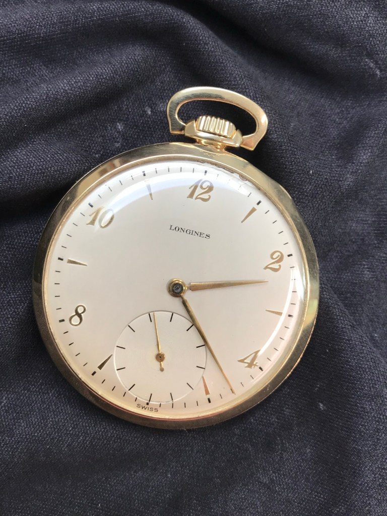 Victoria watch repair Longines pocket watch